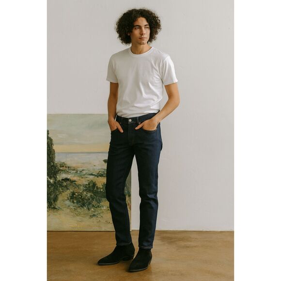 HIROSHI KATO Blue The Pen Slim Raw Selvedge USA Jeans Pants  Mens Size 30 - Picture 1 of 13